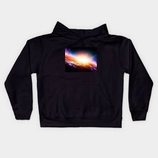 Asteroid Touchdown Kids Hoodie